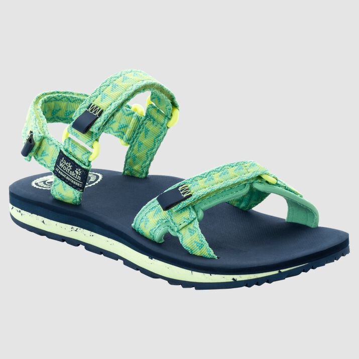 Sandalias Jack Wolfskin Outfresh Mujer Verdes/Azules Mexico-6873195